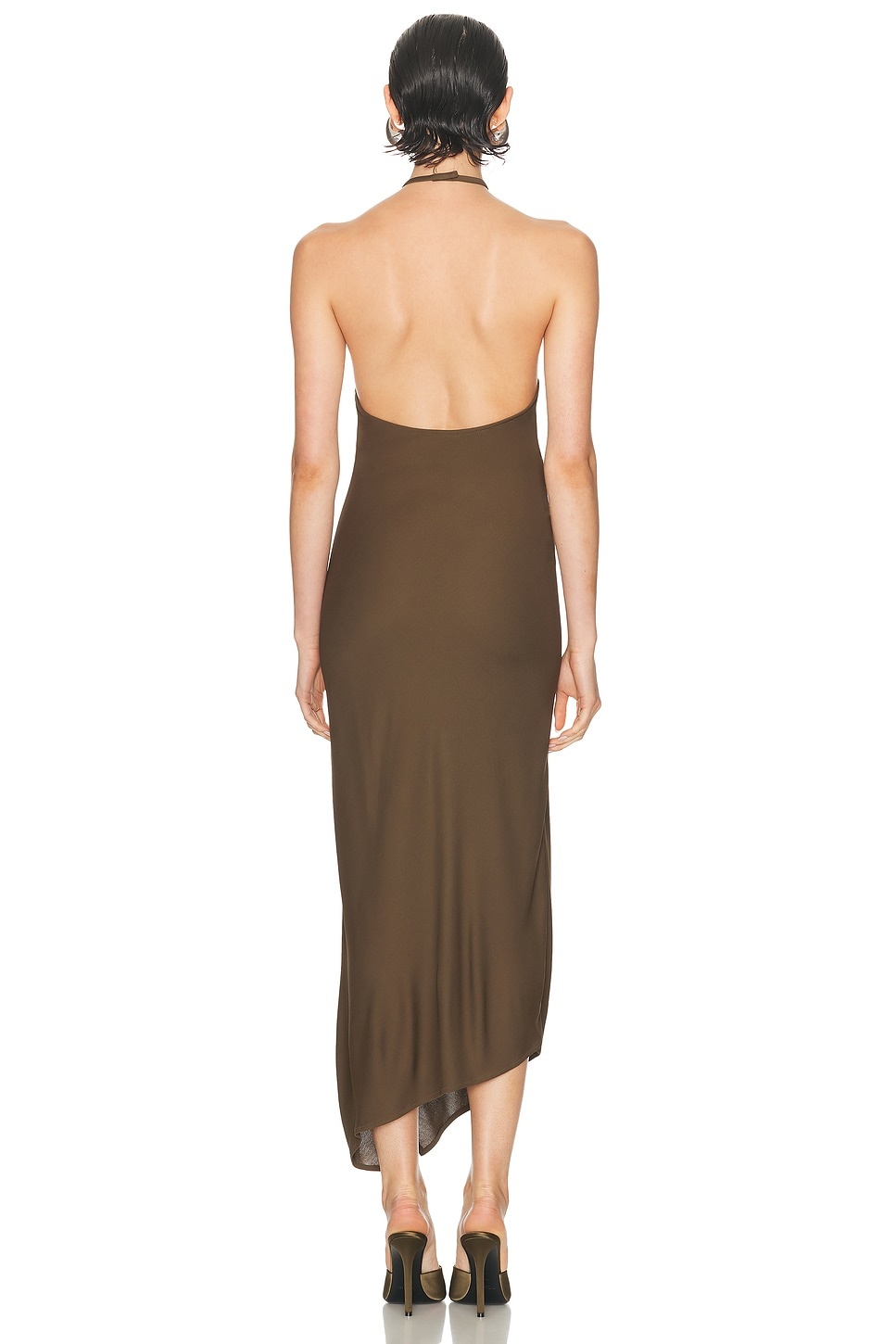 Halter Neck Gown - 4