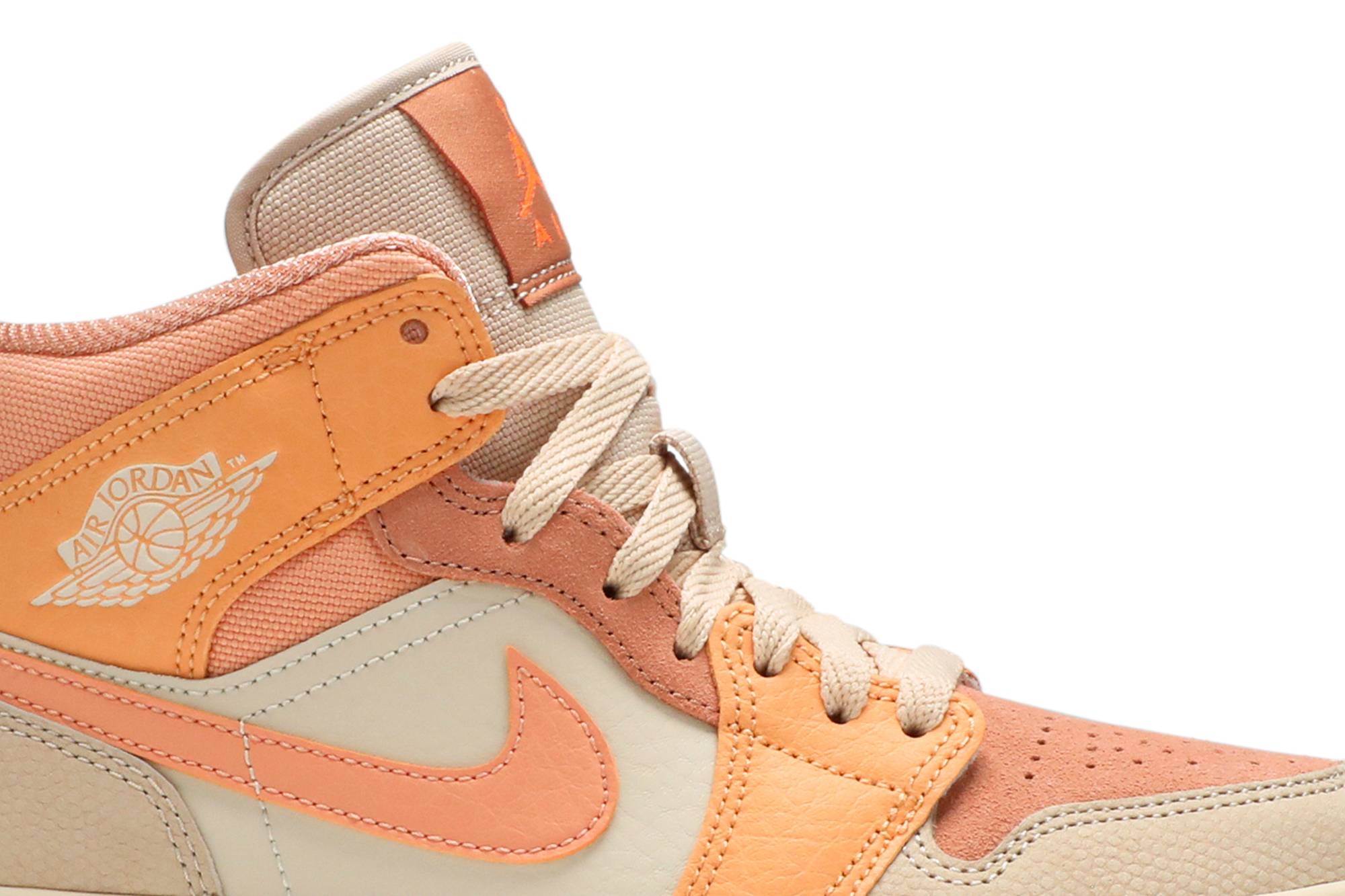 Wmns Air Jordan 1 Mid 'Apricot' - 2