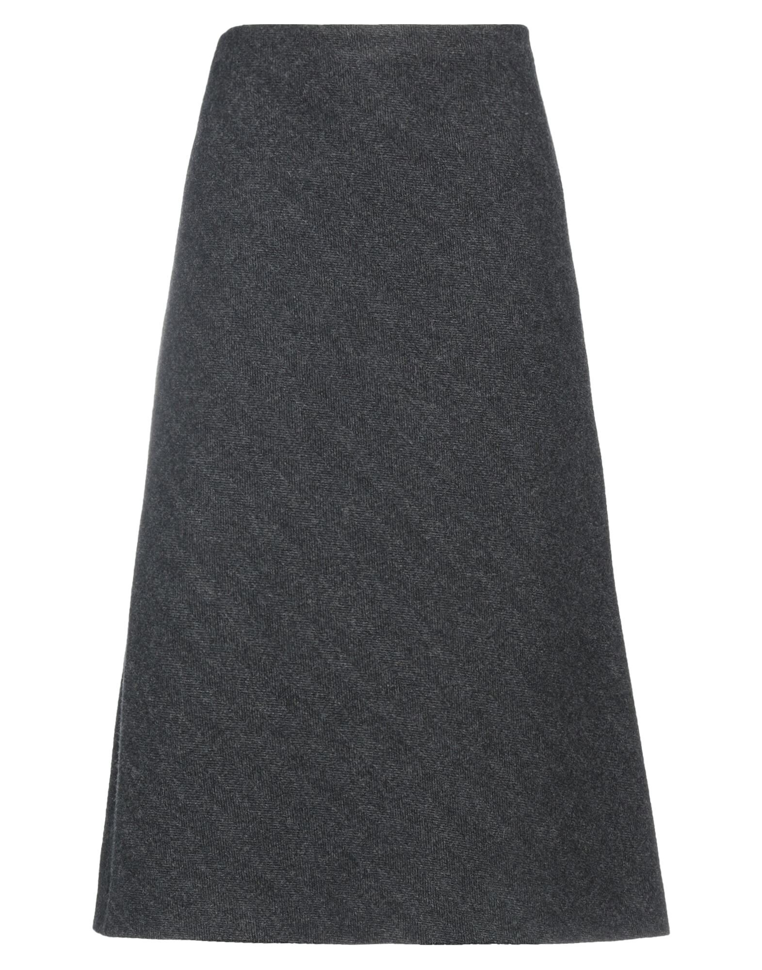 Steel grey Women's Midi Skirt - 1