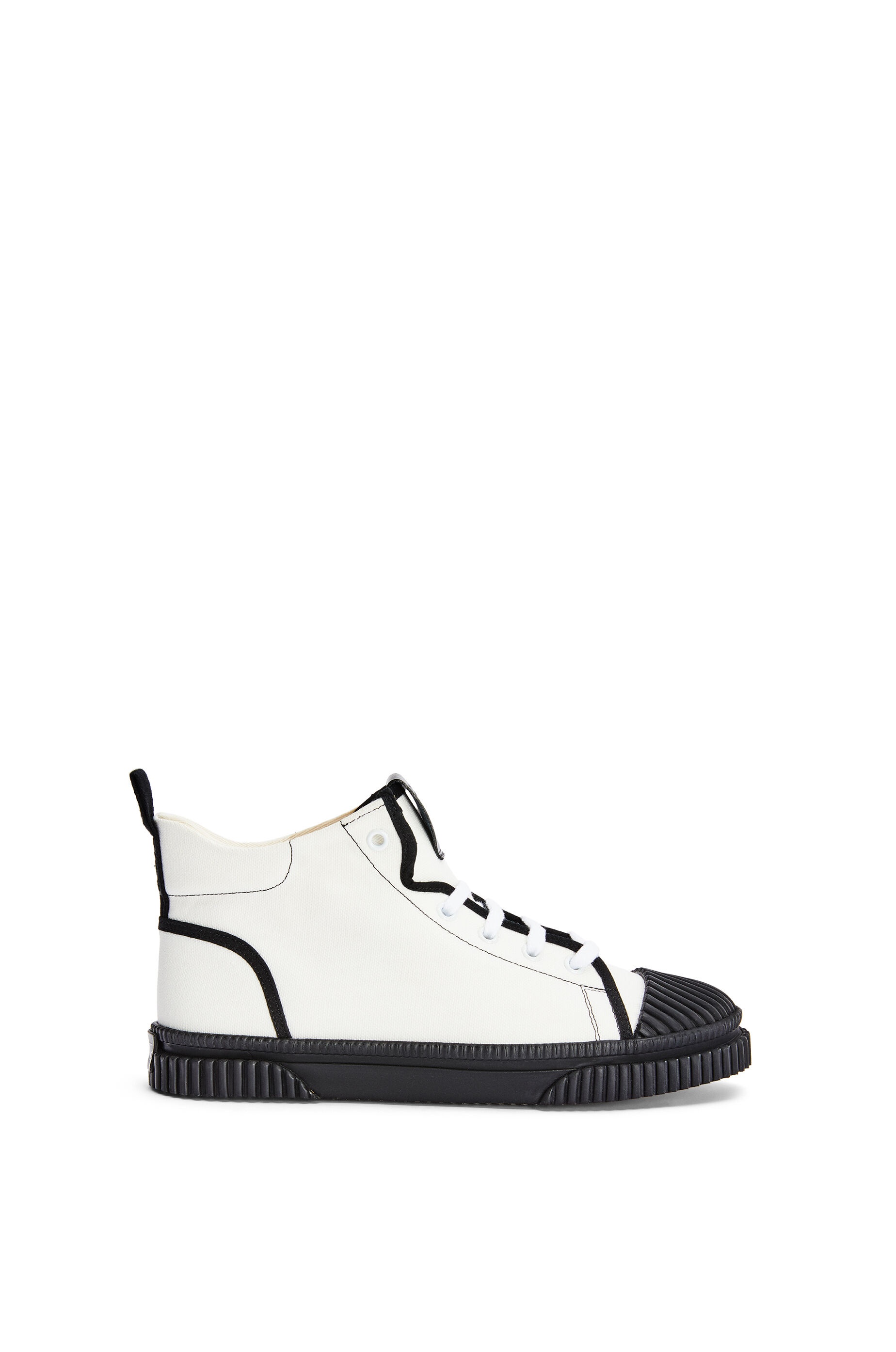 High top sneaker in canvas - 1