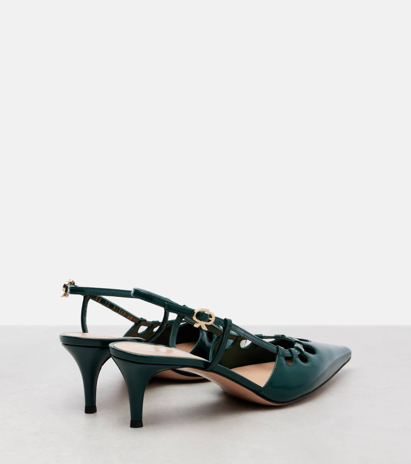 55 patent leather slingback pumps 2