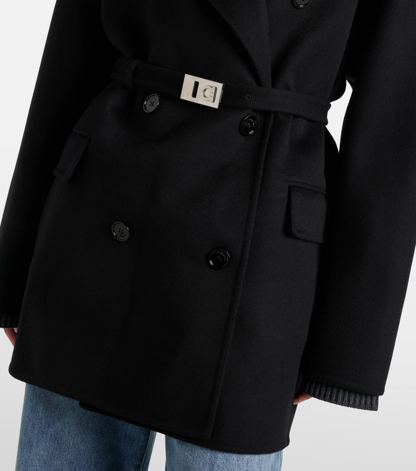 Wool and cashmere coat - 5