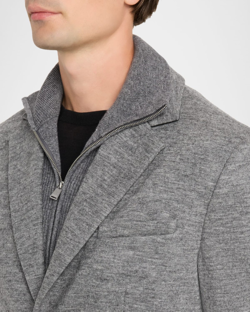 Men's Tristen Single-Breasted Wool Blazer 5