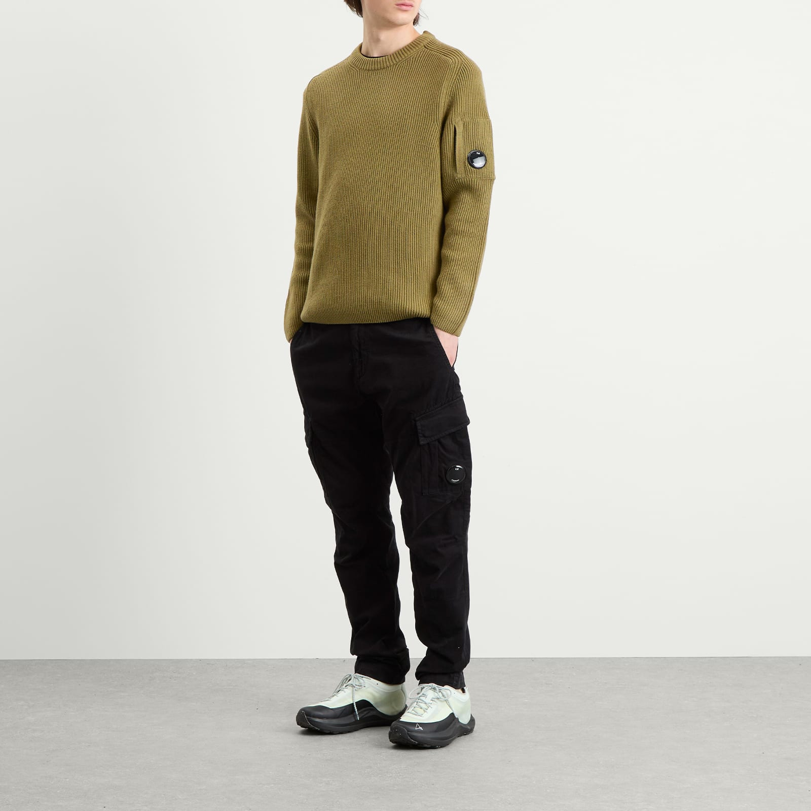 C.P. Company Full Rib Crew Neck Jumper - 4