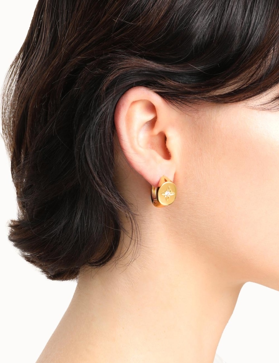 SIGNET EARRING - 2