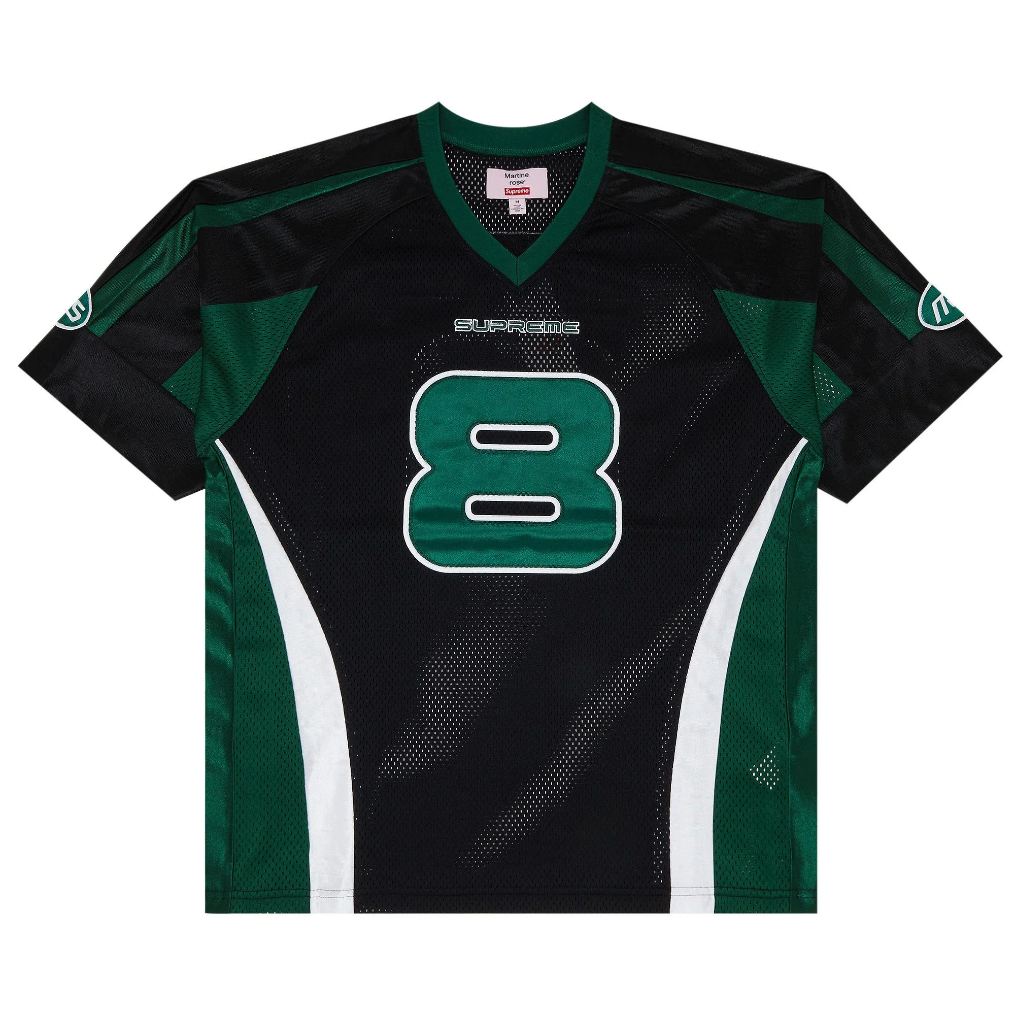 【新品 未使用】Supreme Martine Rose ゲームシャツ Supreme Supreme x Martine Rose Football Jersey 'Black' - FW24KN86
