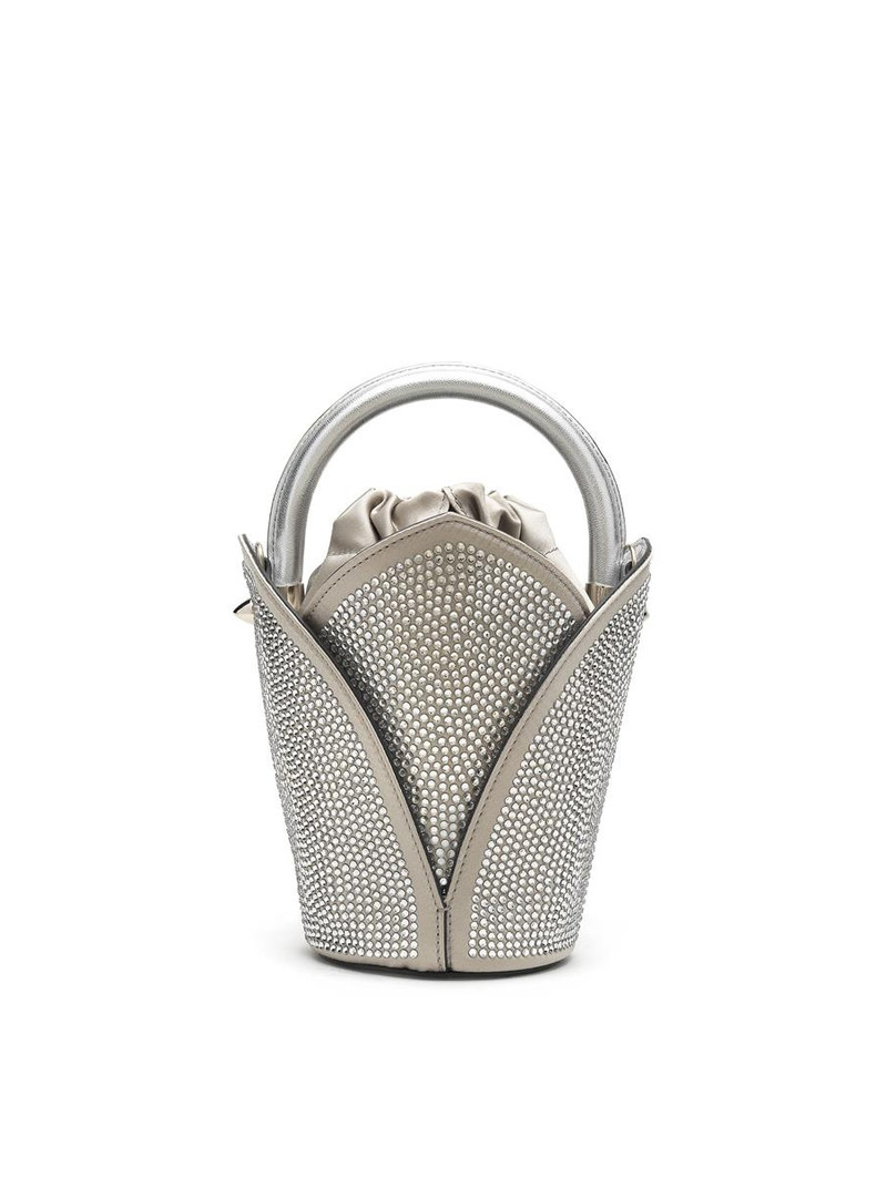 CRYSTAL PAVE TULIPAN NANO BAG - 1