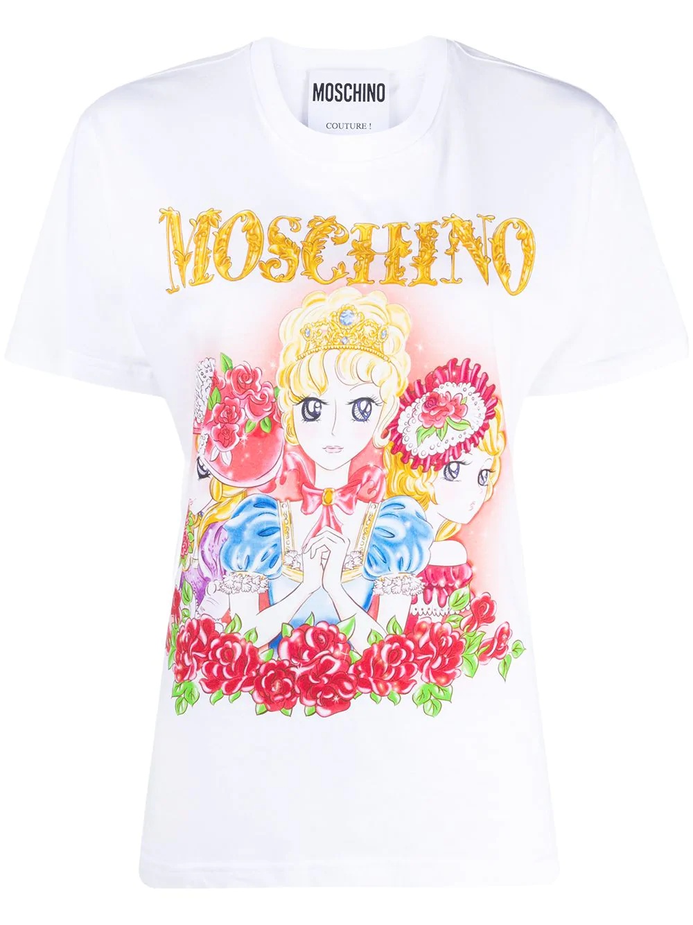 character print T-shirt - 1