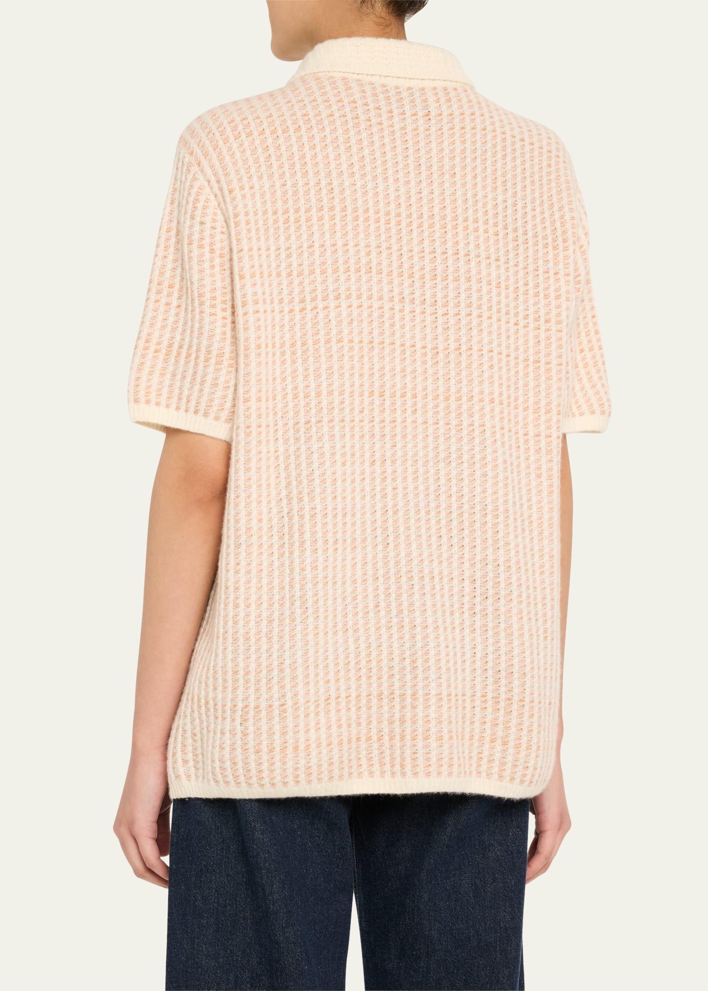 Noble Short-Sleeve Cashmere Shirt - 3