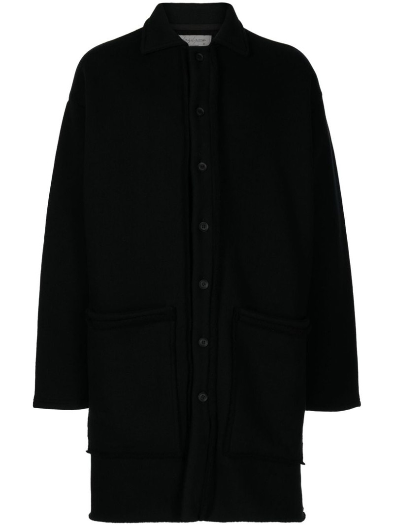 익지않는 가장자리 뜨개질을 한 cardigan 1