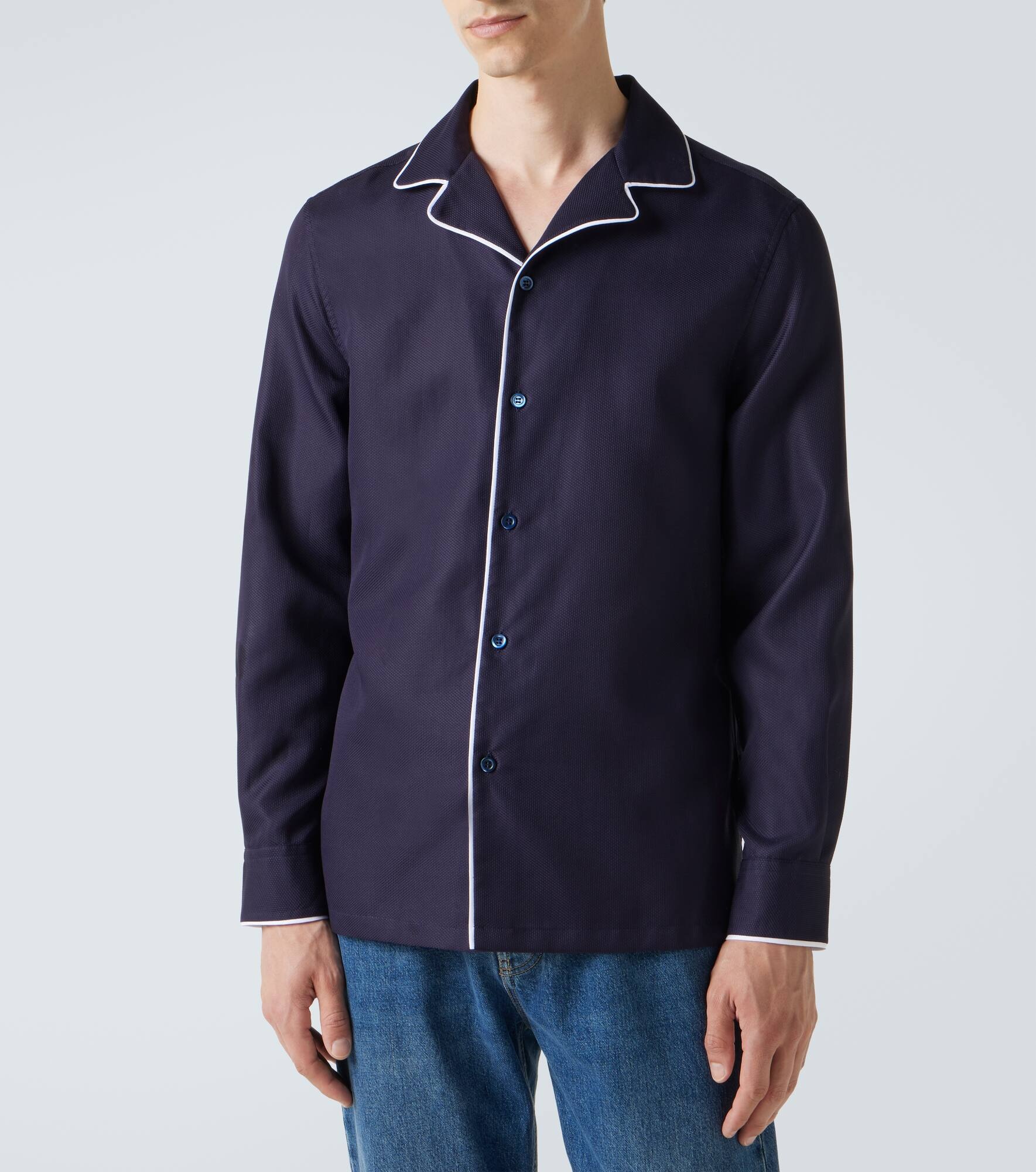 Cotton pajama shirt - 3