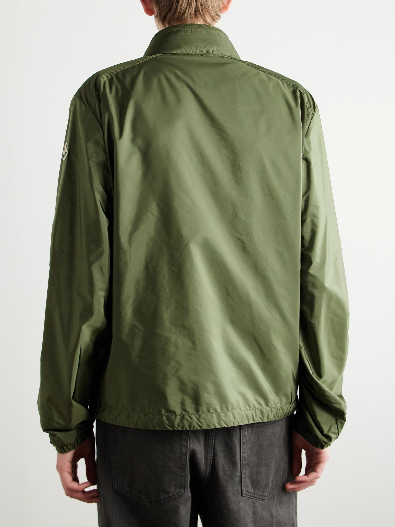 Montriond Logo-Appliquéd Nylon Jacket Green - 3