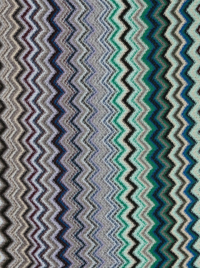 Missoni zigzag cotton scarf outlook