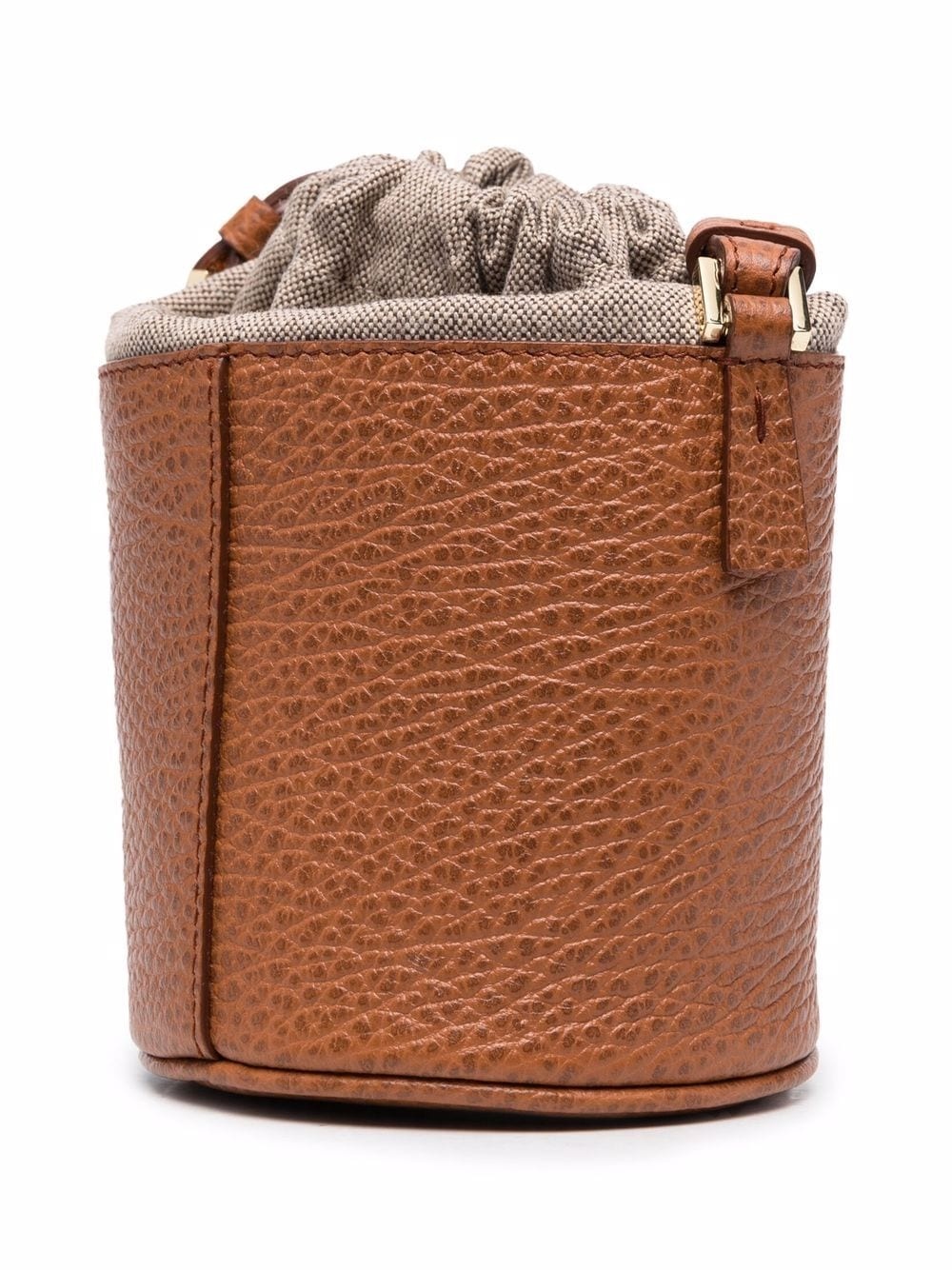 mini 5AC leather bucket bag - 3