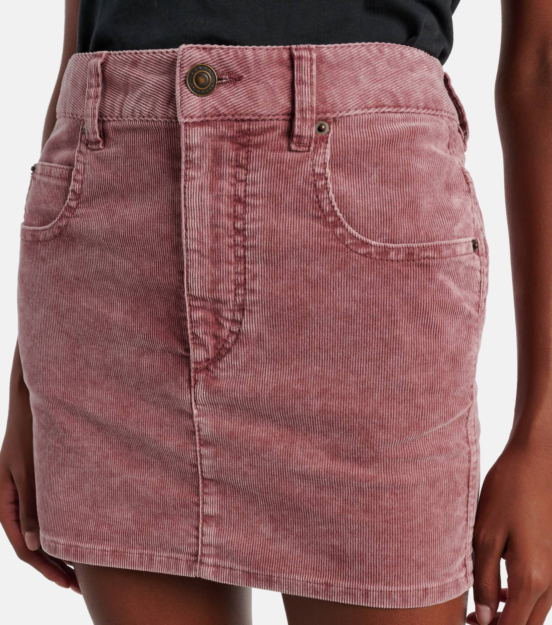 Olinda cotton corduroy miniskirt - 4