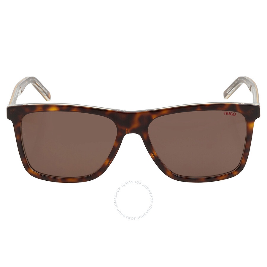 Hugo Boss - Hugo Boss Brown Square Men's Sunglasses HG 1003/S 0KRZ/70 56 - 1