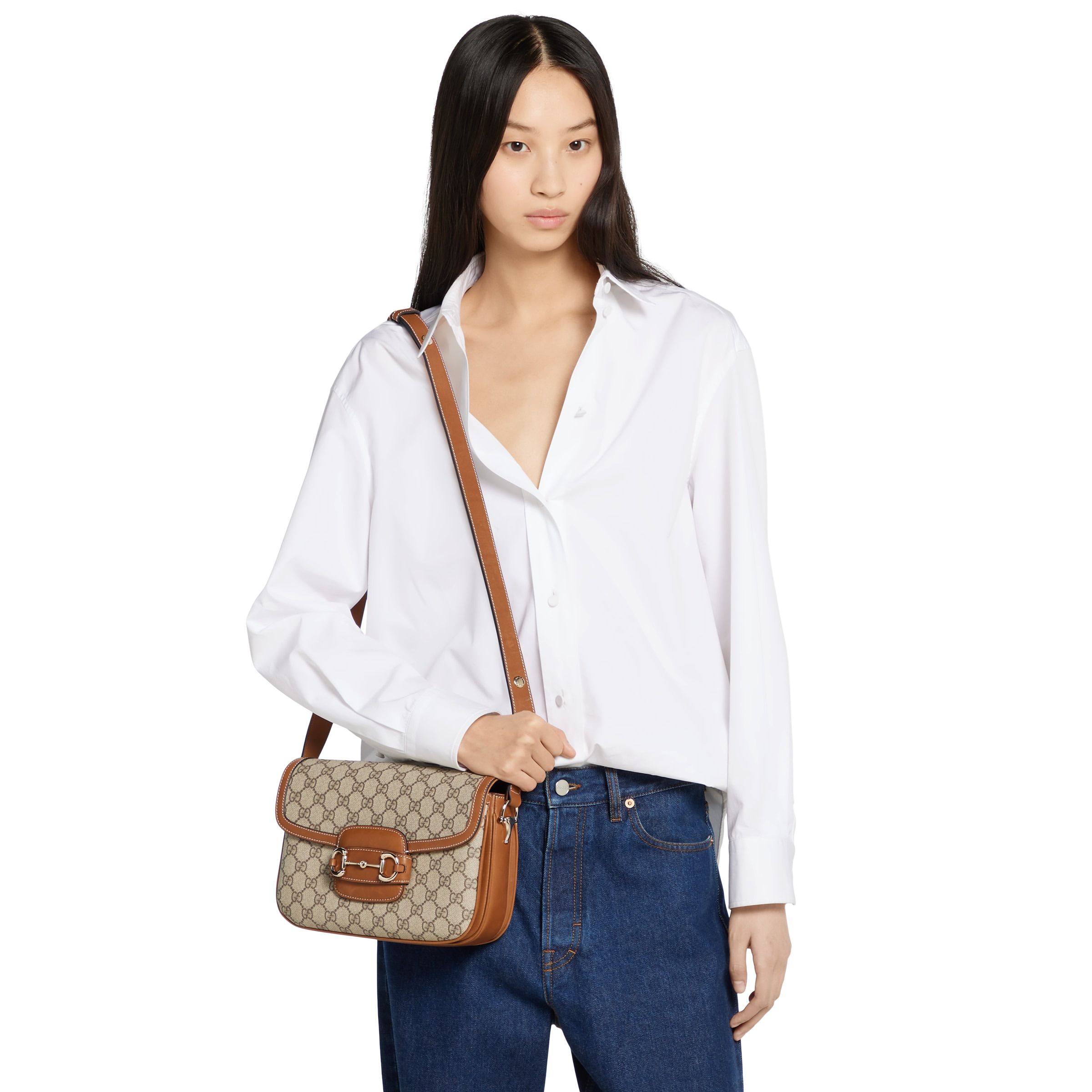Gucci Horsebit 1955 Soft small shoulder bag - 4