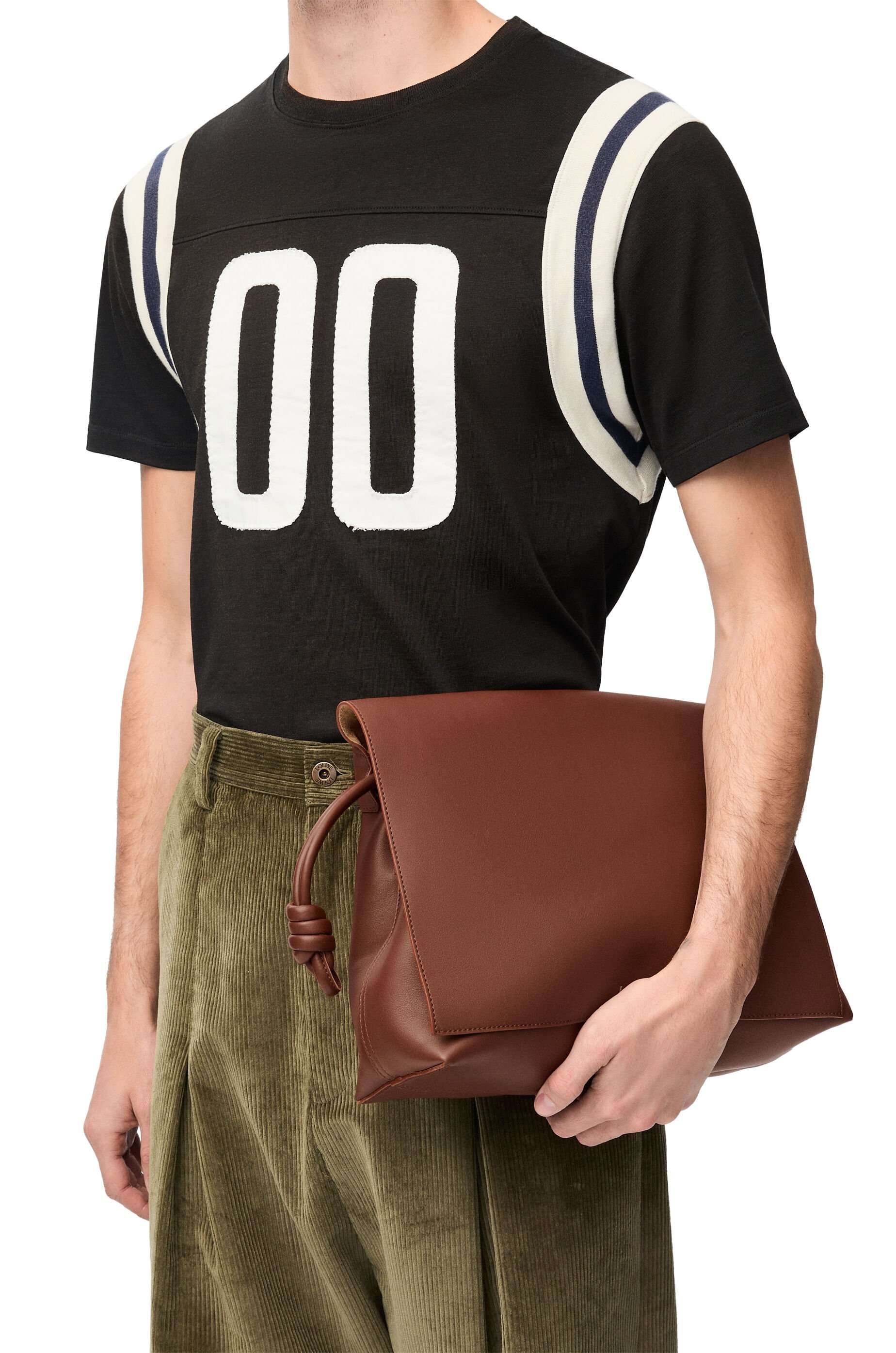 Flamenco satchel in shiny supple calfskin - 3