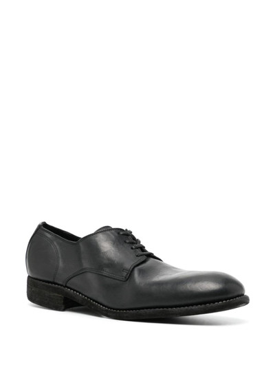 Guidi horse-leather Derby shoes outlook