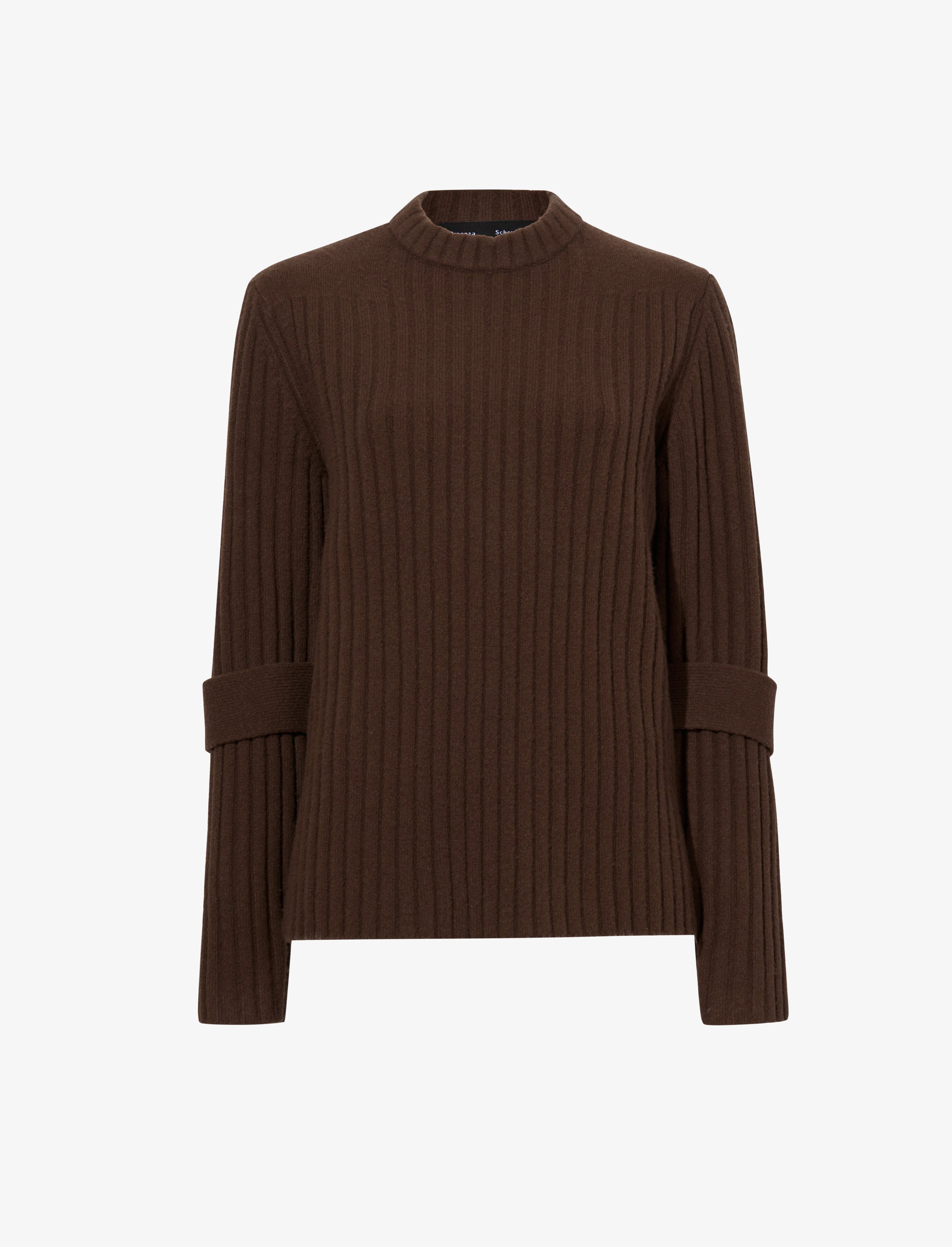 Verona Sweater in Midweight Cashmere Rib - 1