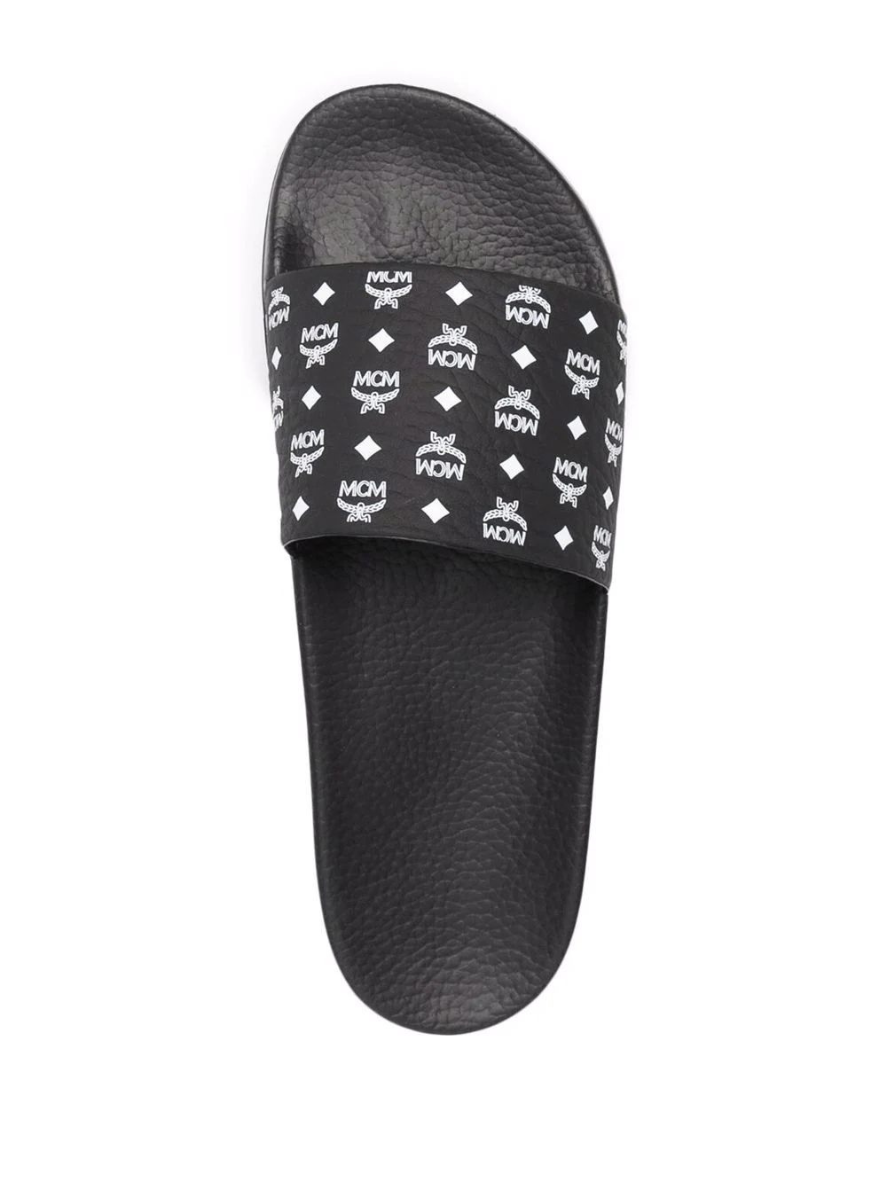 monogram-print sliders - 4