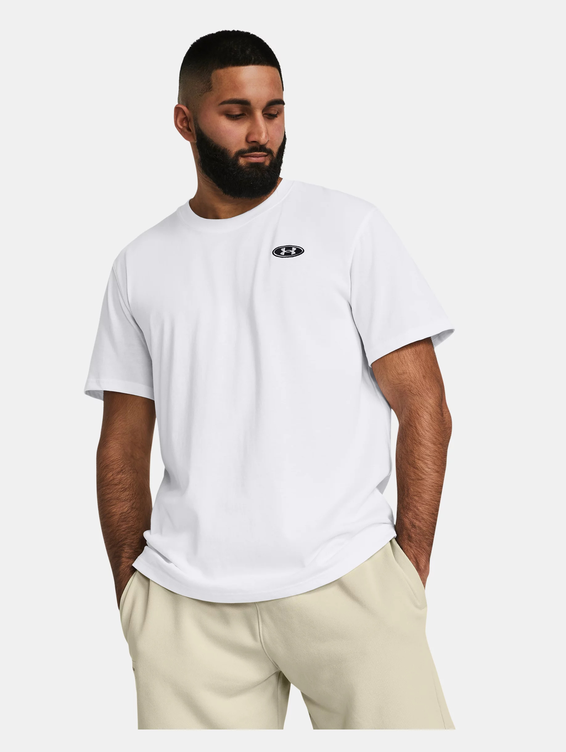Men's UA Heavyweight Left Chest Patch Short Sleeve - 2