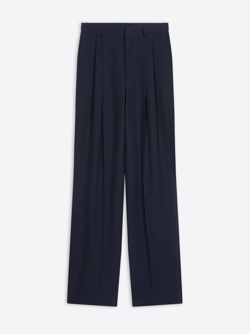 WOOL STRAIGHT PANTS 1