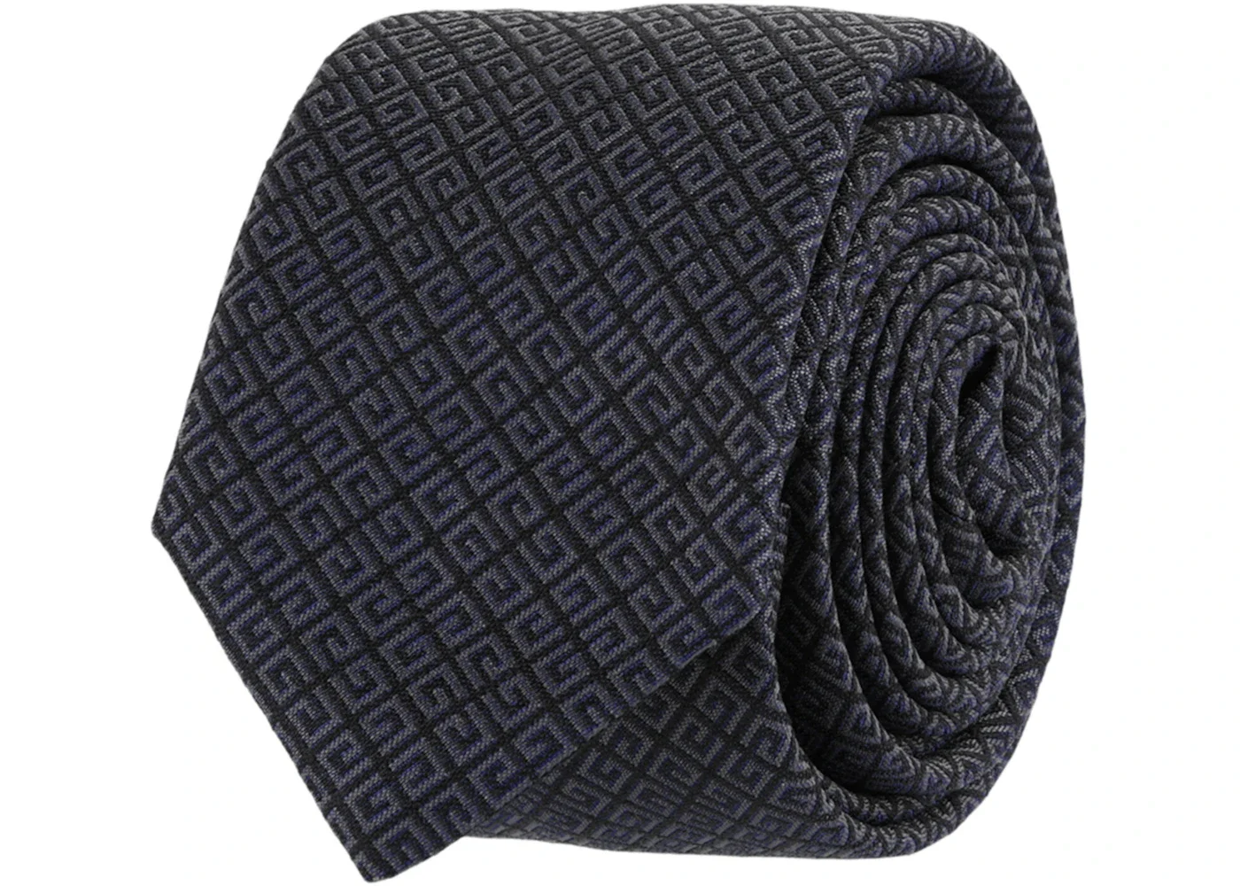 Givenchy 4G Silk Tie Black - 1