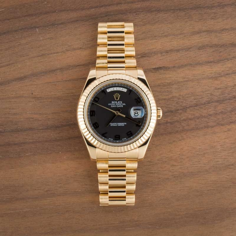 Rolex President Day-Date II Ref 218238 18k Yellow Gold - 6