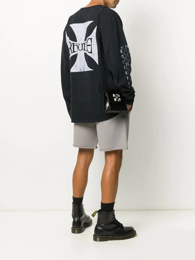 Rhude chest logo sweatshirt outlook