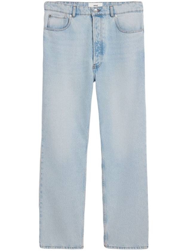 Loose Fit Jeans Bleached Blue - 2