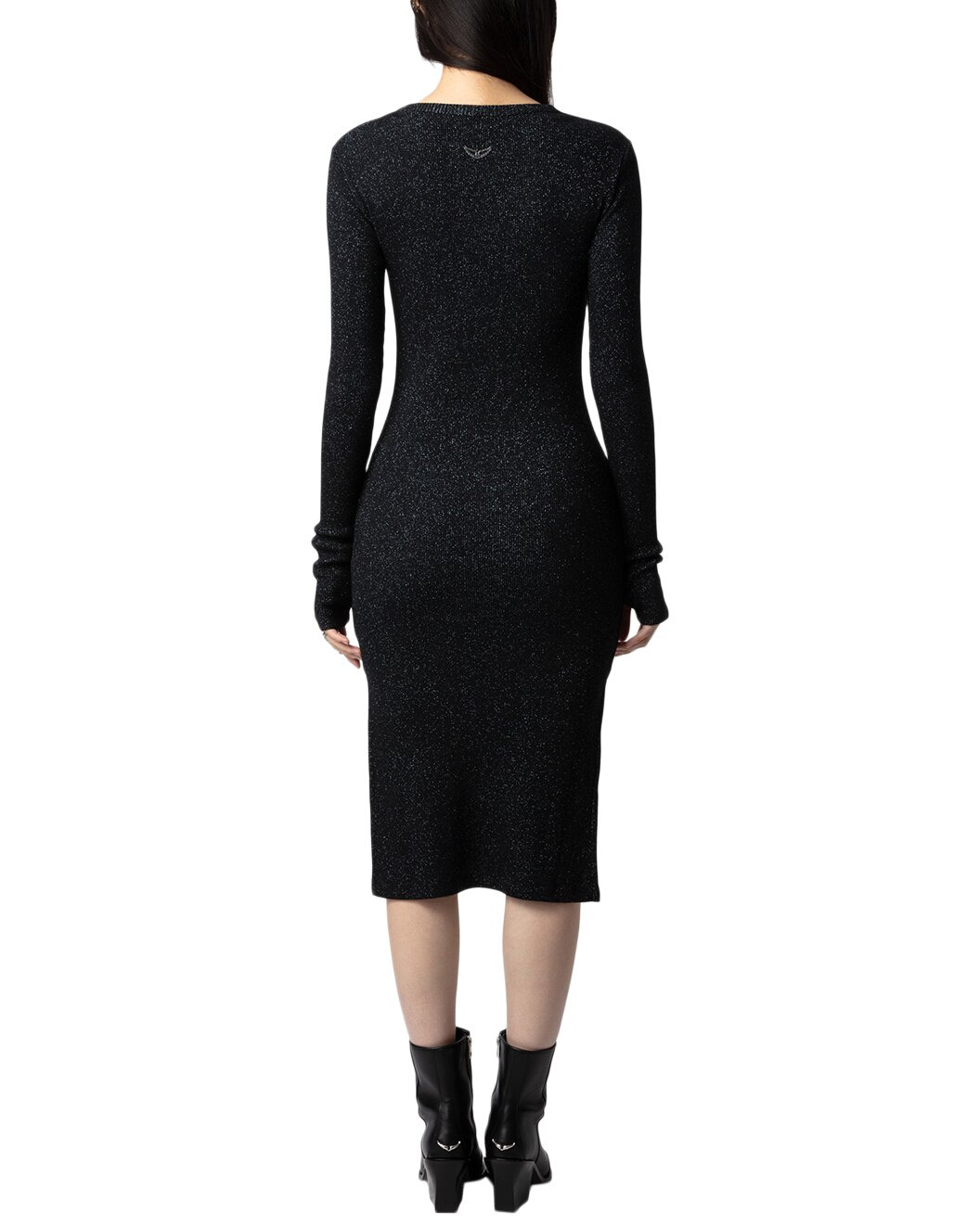 Zadig & Voltaire Ruby Heavy Rib Lurex Dress - 2