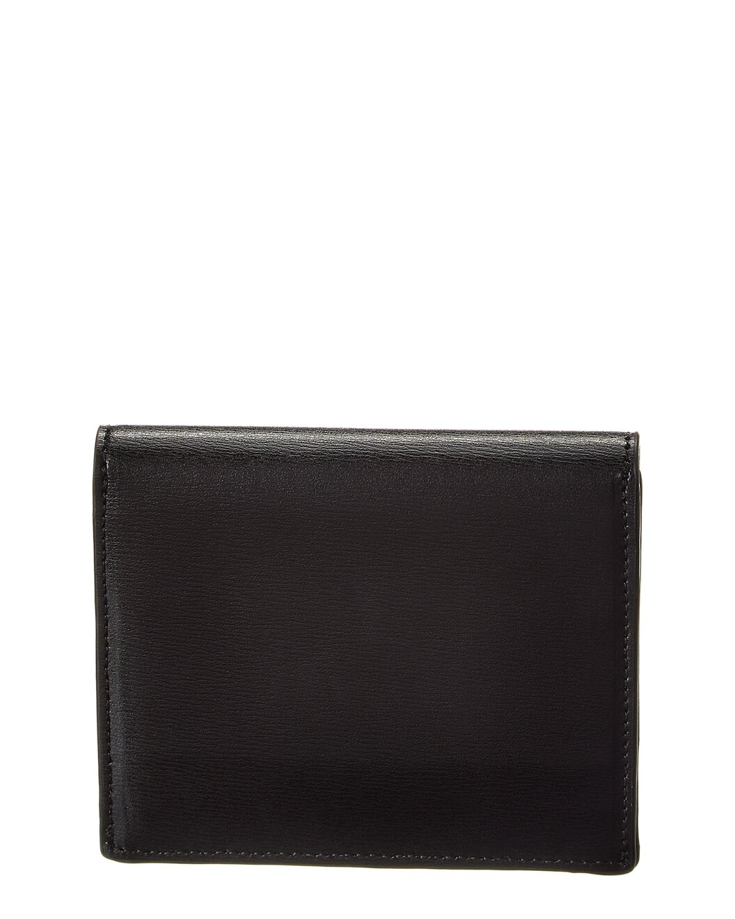 TOTEME T-Lock Fold-Over Small Leather Card Case - 2