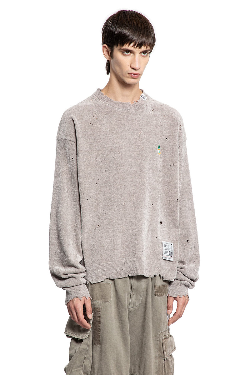 Maison MIHARAYASUHIRO Distressed Knit Sweater outlook