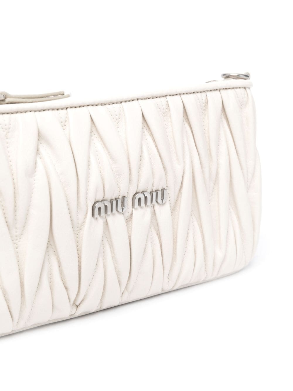 quilted matelassÃ© clutch bag - 5