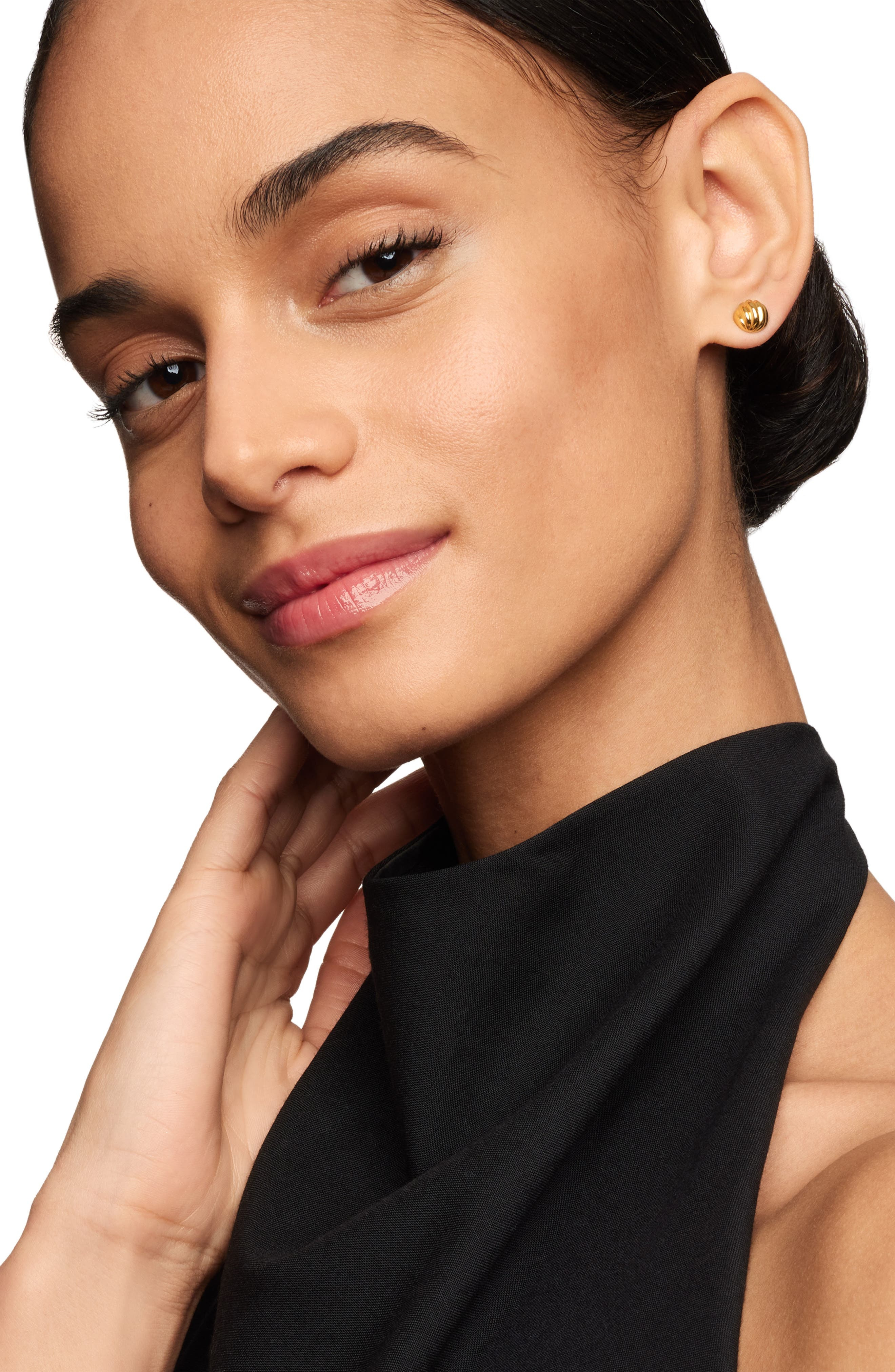 David Yurman 'Sculpted Cable' Stud Earring in Gold at Nordstrom - 2
