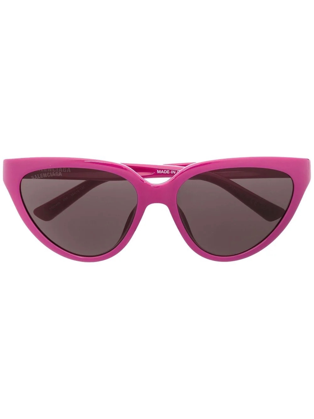 Slide cat-eye frame sunglasses - 1