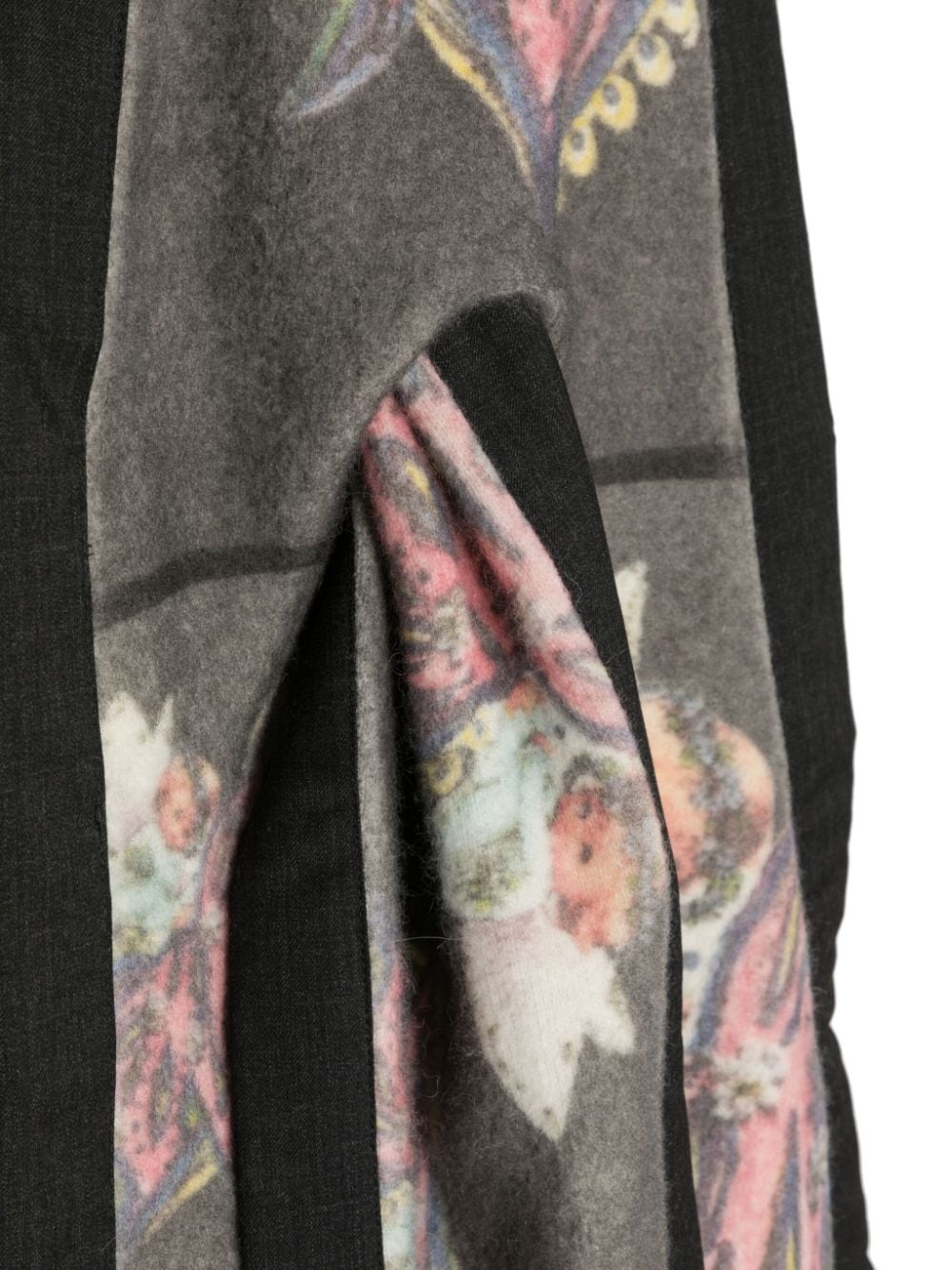 Kiko Kostadinov Angelos Knit Scarf in Pink/Black/Grey Kiko Kostadinov Angelos Knit Scarf in Pink/Black/Grey