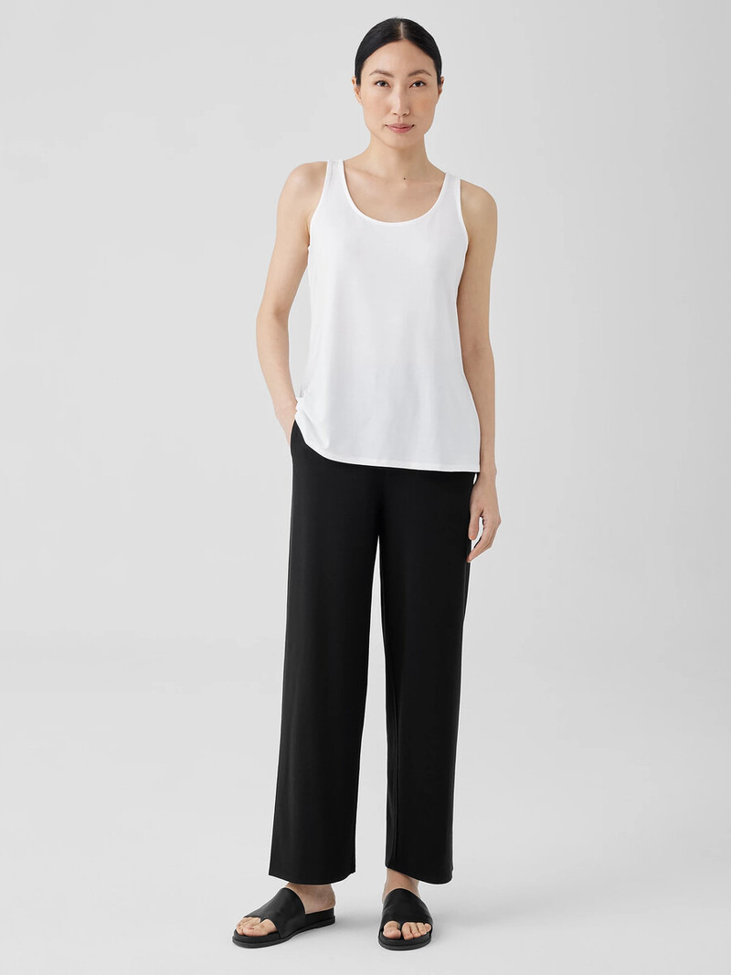 EILEEN FISHER Stretch Jersey Knit Straight Pant outlook