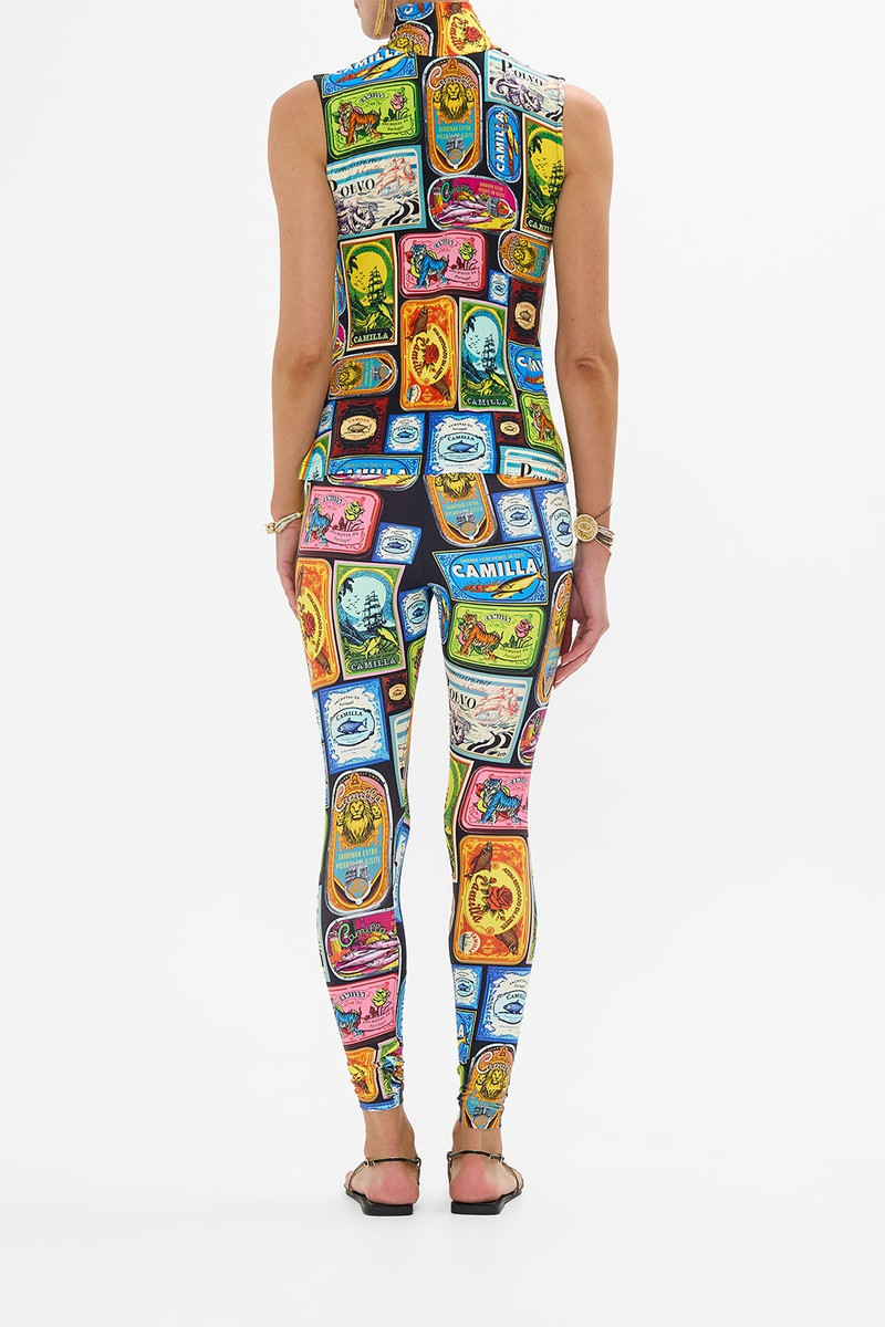 JERSEY SLEEVELESS TURTLENECK 3