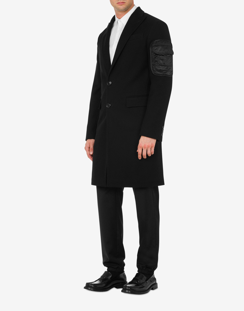 Moschino MULTIPOCKET DETAILS DOUBLE CAVALRY COAT outlook