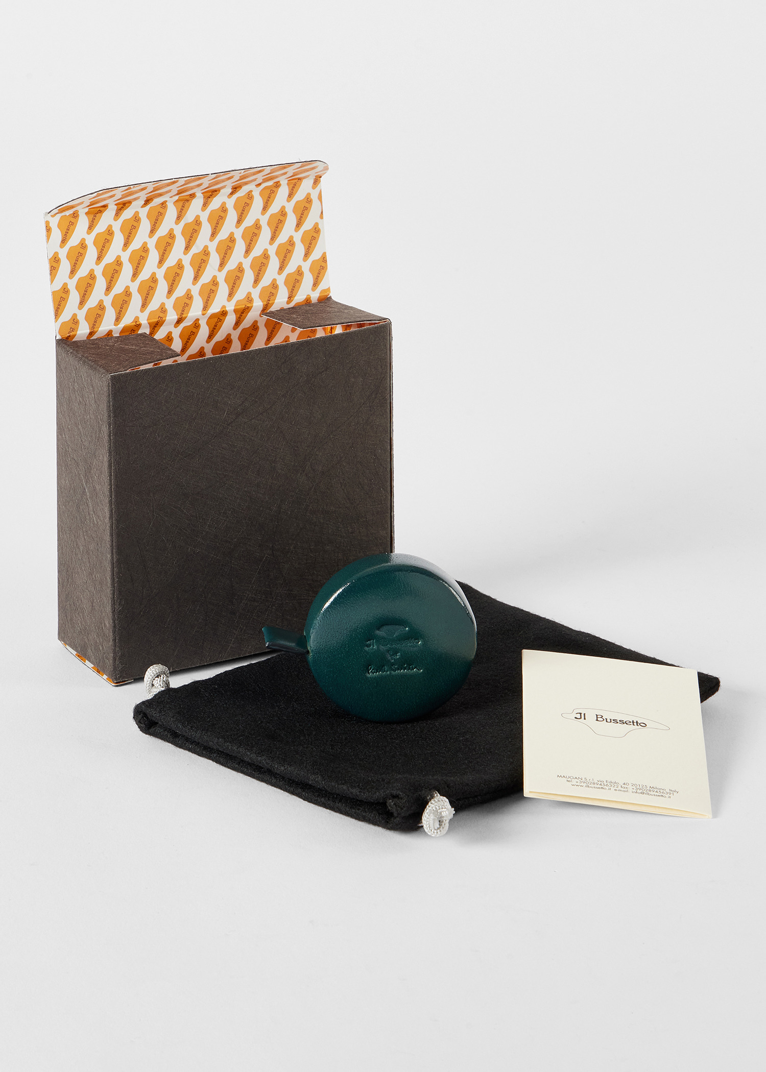 Il Bussetto for Paul Smith - Ocean Leather Tape Measure - 2