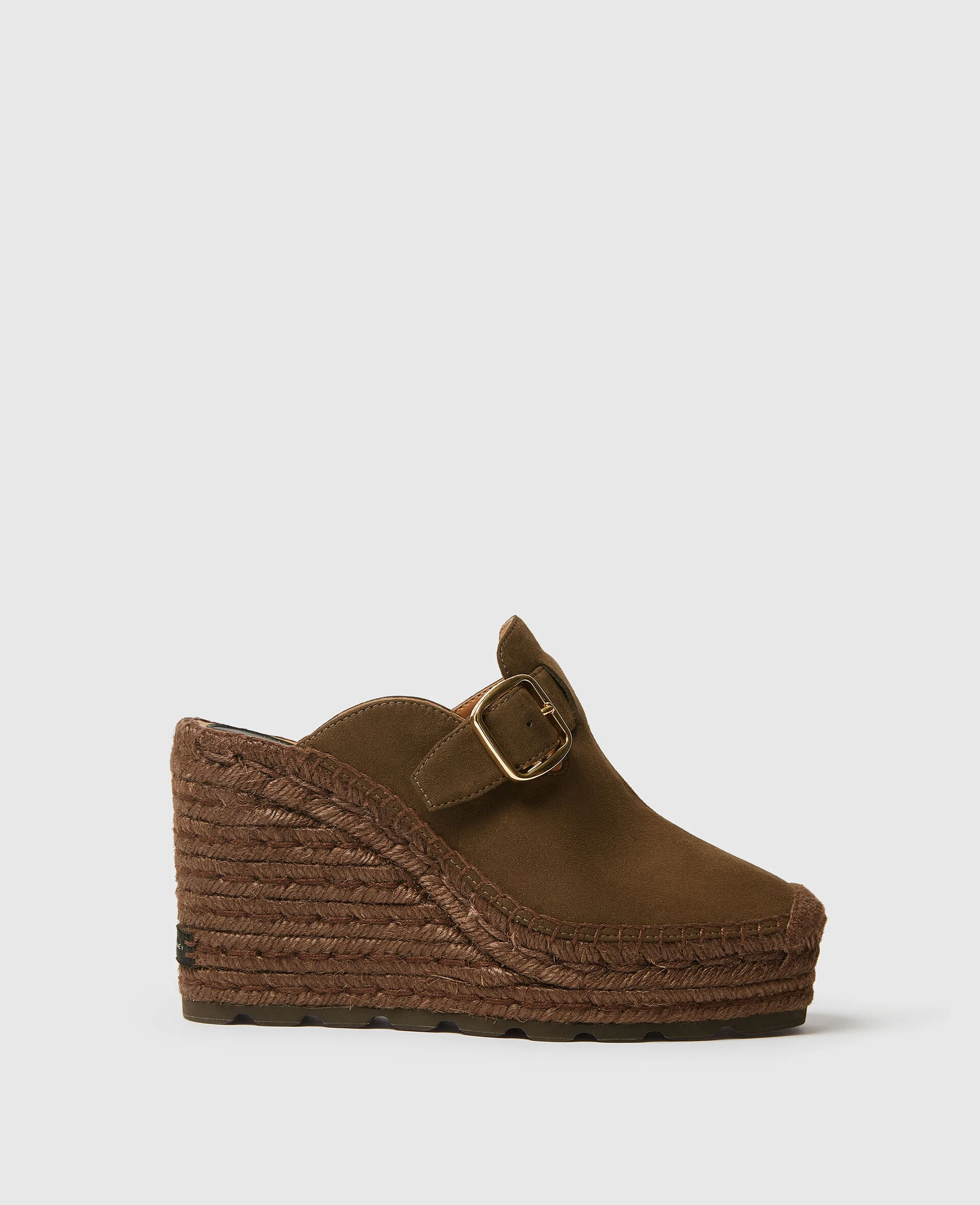 Gaia Suede Clogs - 1