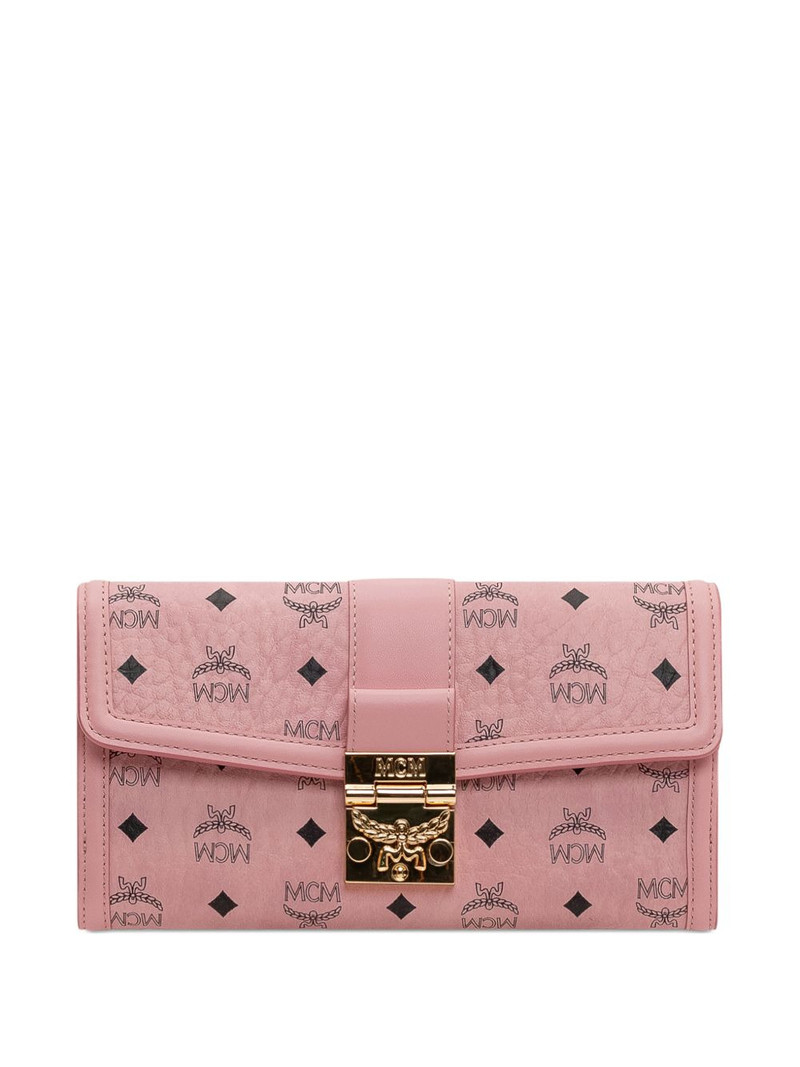 Tracy monogram clasp wallet 1