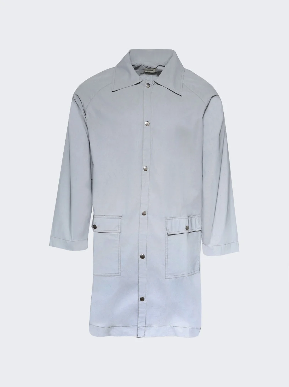 Reflective Rain Coat Grey Reflective - 1