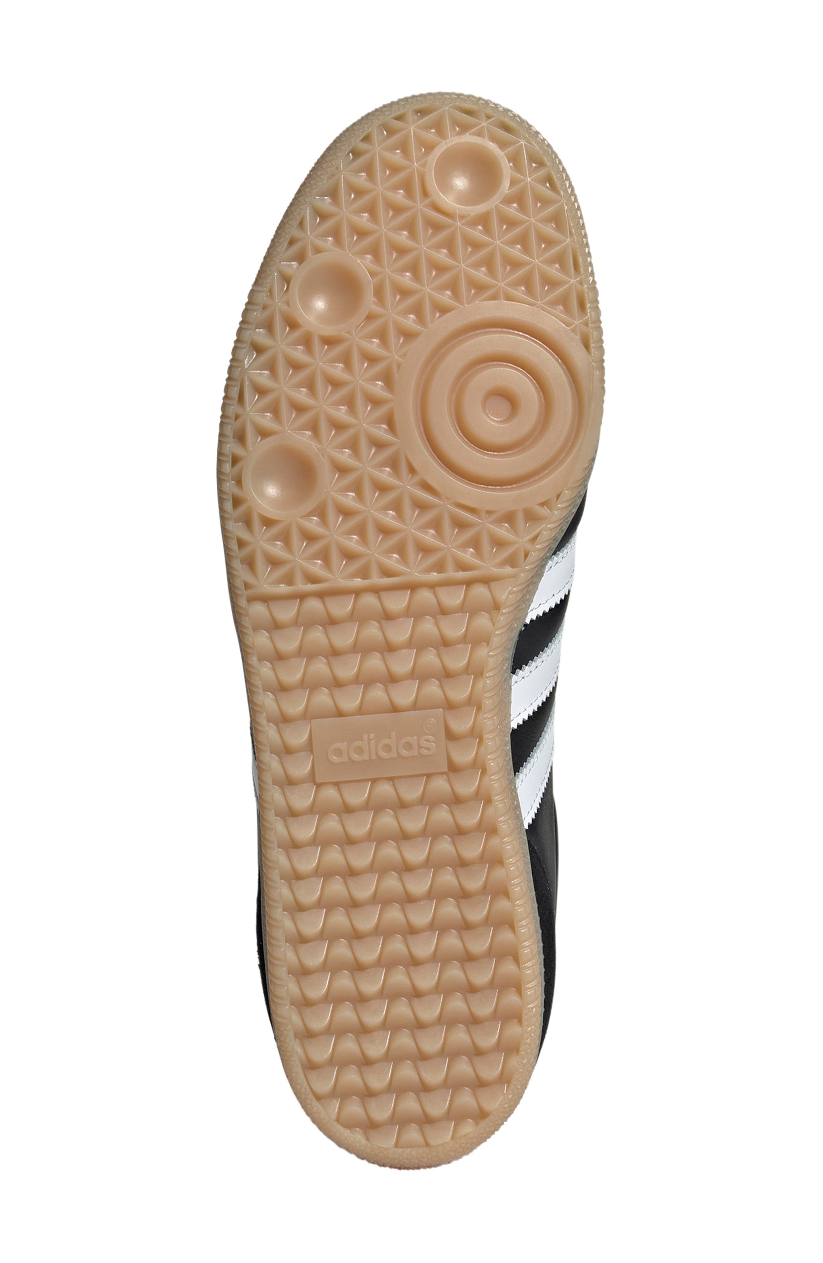 adidas Gender Inclusive Samba 62 Sneaker in Black/White/Gum at Nordstrom - 5