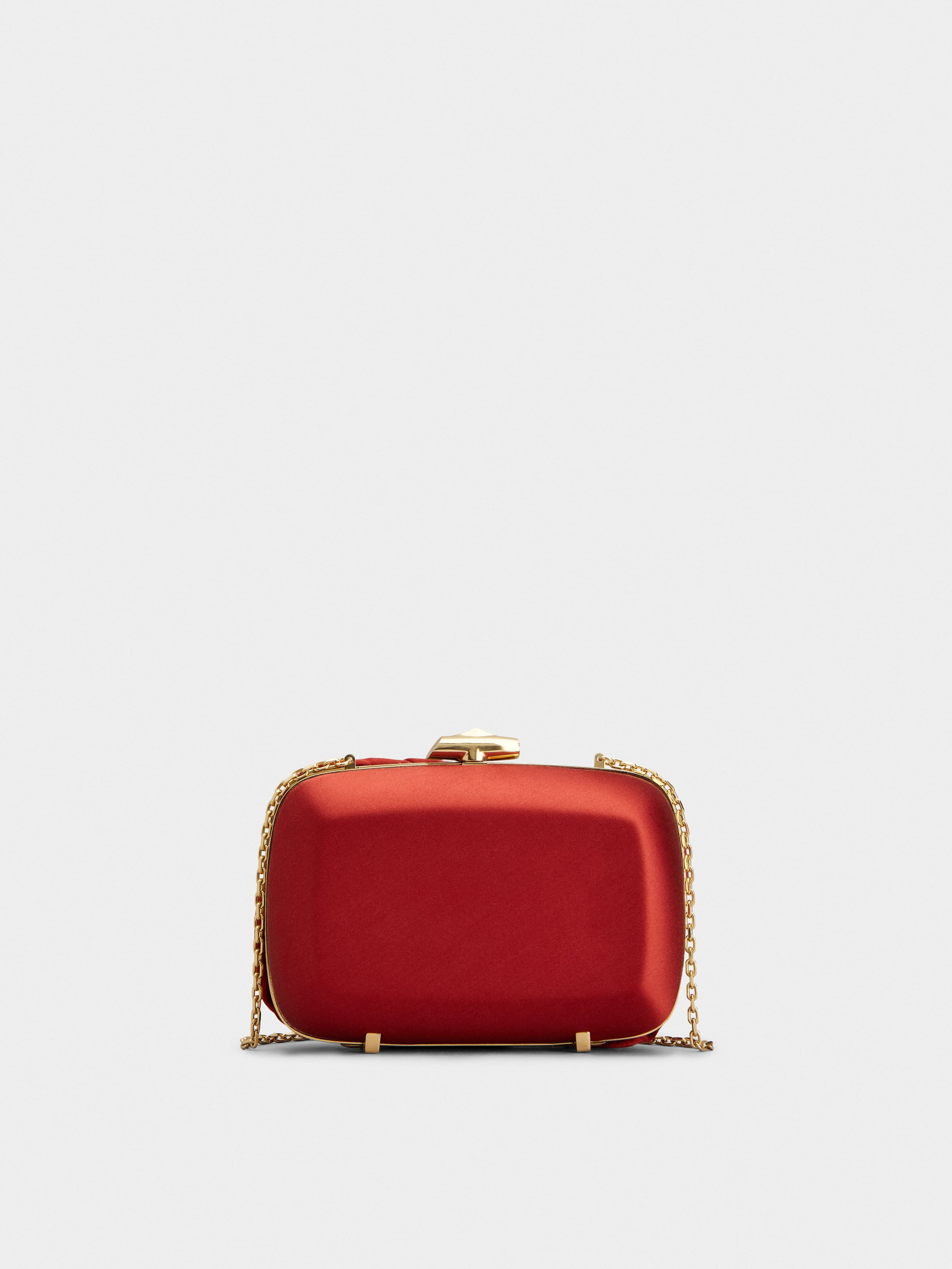 Rose Vivier Clutch in satin - 4