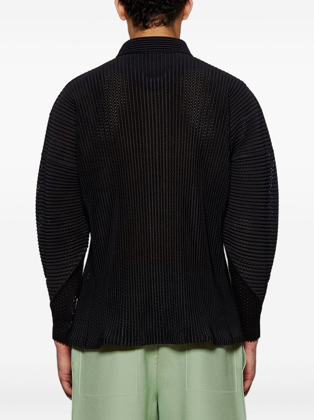 pleated shirt jacket - 5