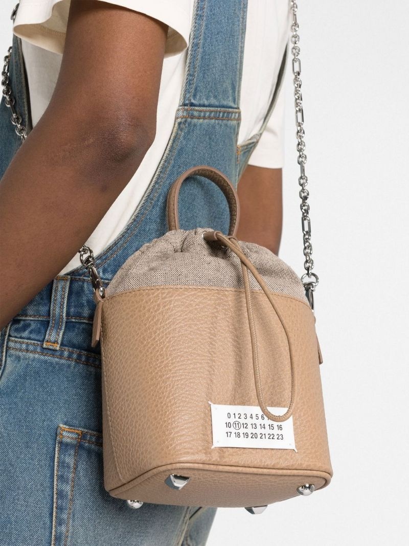 5AC number-patch bucket bag - 3