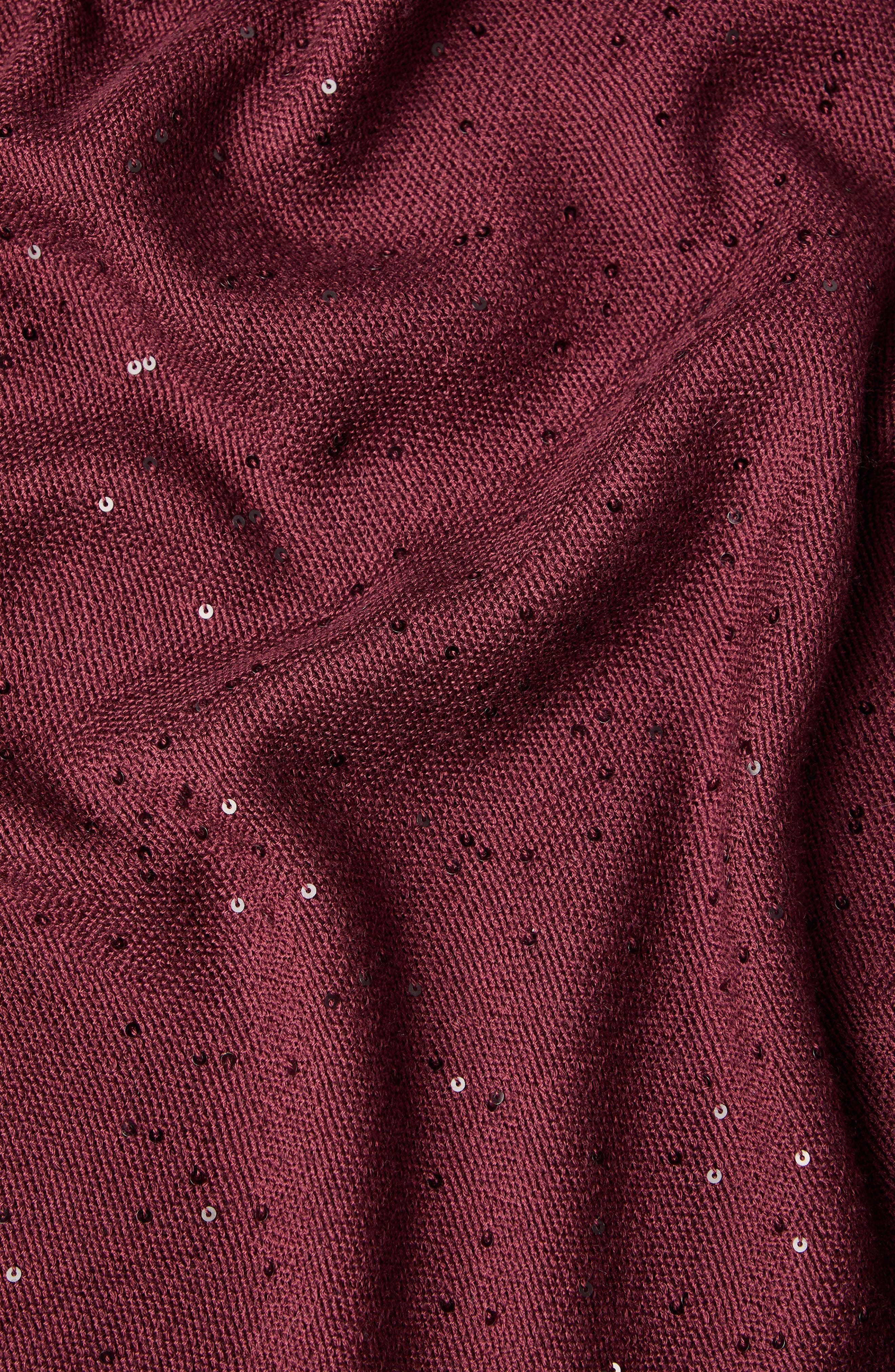 Brunello Cucinelli Cashmere and silk Diamond yarn scarf in Amaranth at Nordstrom - 4